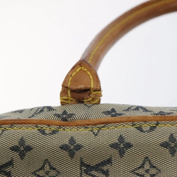 LOUIS VUITTON Monogram Mini Marie Hand Bag Blue M92003 LV Auth ti3219 - Picture 10 of 16